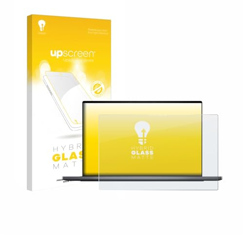 upscreen Schutzglas für Dell XPS 16 DA16260 | Entspiegelnder Displayschutz Made in Germany Matte 9H Schutzfolie Panzer Folie Glas Anti-Reflex Montage-Set Anti-Fingerprint