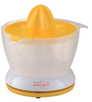 Melchioni Citrus Spremiagrumi Elettrico, 25 W, Bianco/Giallo