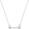 Modische Halskette mit Liebes-Pfeil, einzigartiger Anhänger, Halskette minimalistischer Schmuck Geschenk für Mädchen und Damen Gold