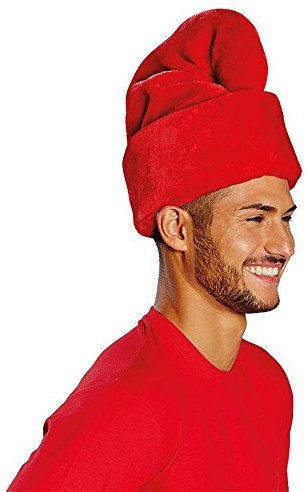 Kostüm Zubehör Mütze Zwerg Zwergenmütze Karneval Fasching rot