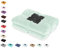 DecoKing Kuscheldecke 170x210 cm Pfefferminze Decke Microfaser Wohndecke Tagesdecke Fleece weich sanft kuschelig skandinavischer Stil Minze Henry