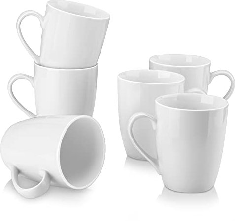 Service de table pour 4/6/8/12 personnes par Malacasa Collection Elisa 6 tasses à café.