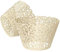 KOSTOO Cupcake-Förmchen, 50 Stück/Packung, Spitzen-Cupcake-Einlagen, lasergeschnitten, Cupcake-Papier, Cupcake-Muffinförmchen für Hochzeit/Geburtstag, Party-Dekoration (Titanweiß)