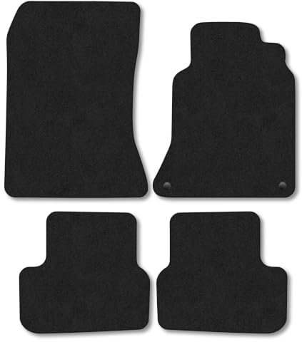 Mercedes B-Class (2012-2018) Carpet Car Mats | Black Edge Trim Tailored Fit Floor Mats Full Coverage Protection Accessories Easy Clean Anti Slip Made in the UK