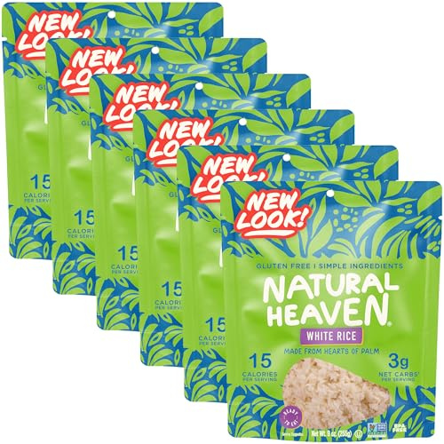 Natural Heaven White Rice Hearts Of Palm 9 oz.