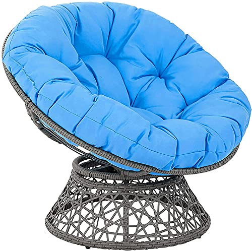 DKLE Swing Egg Nest Hanging Basket Seat Cushion, Without Stand Thicken Non Slip Patio Swing Chair Cushion, Waterproof Hanging Egg Hammock Chair Cushion