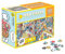 Odd Pieces Mystery Jigsaw Puzzle - 1000 Teile, 50 x 70 cm, Karton, Cartoon, Mittelstufe, 12 - 99 Jahre, 1 Set, 1000 Stück, Rahmenbar, Ikea Ribba Rahmen passend