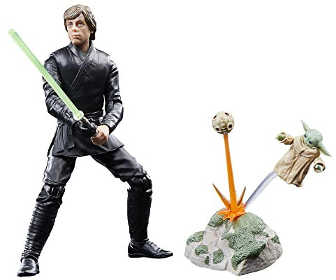 Star Wars The Black Series Luke Skywalker & Grogu, 15 cm große Action-Figur zu Star Wars: Das Buch von Boba Fett