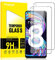 Pnakqil Lot de 2 Verre Trempé pour Realme 8/Realme 8 Pro 4G,HD Film Protection écran,9H Dureté,Anti Rayures,Sans Bulles,Ultra Transparent Clair Vitre pour Realme 8/Realme 8 Pro 4G 6.4 Pouces