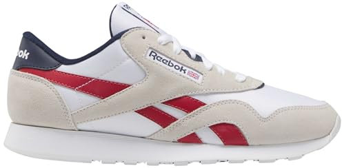 Reebok Herren Classic Nylon Sneaker,Ftwwht Flasrd Vecnav,45.5 EU