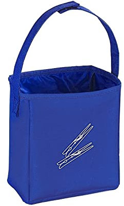 Buystarget Peg Bag Washing Line Hanging Fabric Holder Laundry Basket Clothes Storage Home