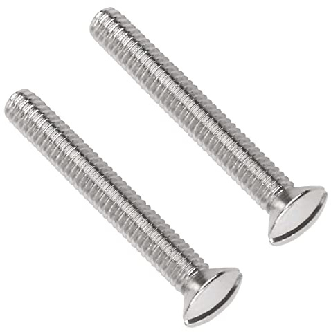 Nartel® M3.5 (3.5mm x 40mm) Slotted Raised Countersunk Electrical Socket Screws (Pack of 30)