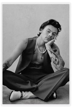 Harry Styles 2 Poster auf Leinwand, Schlafzimmer, Dekoration, Sport, Landschaft, Büro, Raumdekoration, Geschenk, ungerahmt, 20 x 30 cm