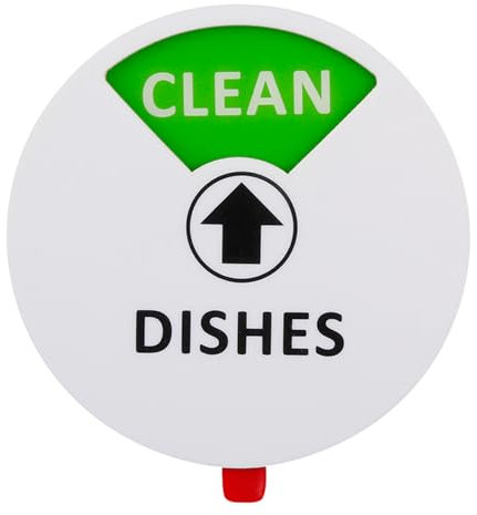 Tabanzhe Magnet Clean Dirty Sign Indicator for Dishwashers with Clean,Dirty,Running and Empty Signs,Reversible Dishwasher Indicator Kitchen Organization Supplies Decoration