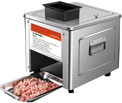 Cashwise Commercial Meat Slicer, Electric Food Slicer, Meat Deli Slicer, Stainless Steel Blade Auto Meat Slicer for Home use Cheese Food Electric Deli Slicer,2.5mm