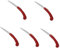 YARNOW 5St Klappsäge astscheren hochastschere Outdoor-Säge klapp cuttermesser Handsäge klappbare Astsägen Baum sah Astsägen zum Beschneiden von Bäumen Gartensägen Kunststoff