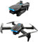 E99 Drone, Foldable Black Quadcopter with 360° Roll, 150m Range, Single Lens, 1 Battery, USB Charging, Storage Bag Included
