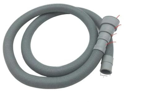 1.5/2/3/Washing Machine Dishwasher Drain Waste Hose Extension Pipe with Bracket Set Wash Machine Ablaufschlauch-4.0m