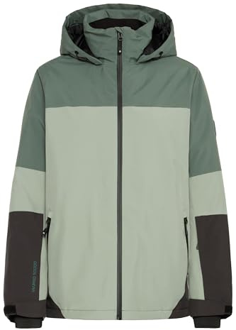 NORTH BEND NBMona W Ski Jacket Damen Skijacke, 40, Balsam Green (3058)