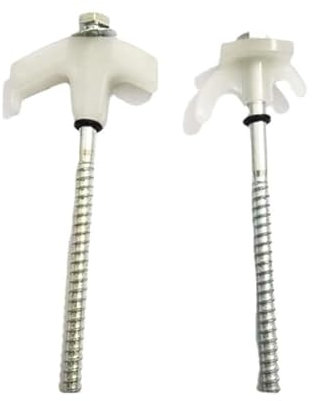 TIHOOK 10 PCS Screw In Tent Stakes, 20cm, Tent Accessories, Tent Pegs for Screwing, for Camping Outdoor, Steel Pegs, Tent Hooks Screw Pegs for Hard Ground, Meadows