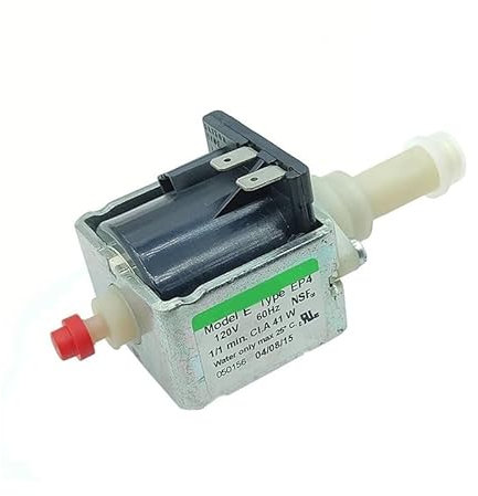 UYCUODLUY EP4 Electromagnetic Pump AC120V Plunger Pump Coffee Machine Water Pump Small Flow High Pressure Stable Effluent
