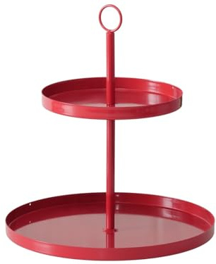 BOLTZE Samina Etagere rot 34cm (1 Stück)