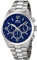 Lotus Watches Reloj Cronógrafo para Hombre de Cuarzo con Correa en Acero Inoxidable 18152/4