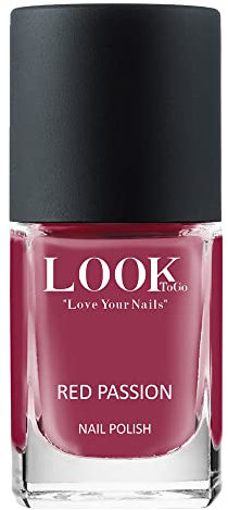 Look To Go • veganer Nagellack • RED PASSION • 21-free & PETA approved • Made in Germany • 12ml