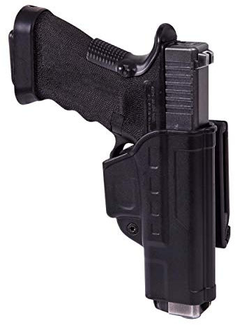 Helikon-Tex Fast Draw Pistolen-Holster Glock 17 mit Gürtelclip -Military Grade Polymer- Schwarz