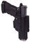 Helikon-Tex Fast Draw Pistolen-Holster Glock 17 mit Gürtelclip -Military Grade Polymer- Schwarz