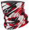 Alpinestars Blurred Neckwarmer,Schwarz / Rot,Einheitsgröße