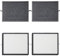 SPARES2GO Activated Carbon & HEPA Filter Kit compatible with Philips AC3256/10 AC3259/10 AC4550/10 Air Purifier (Pack of 4 Filters)