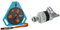 Gardena Classic roll-fix Flachschlauch 20 mit Kassette: Platzsparende Schlauchkassette & Wasserdieb: Universal Wasserhahn-Adapter zum Anschluss des Gardena Gartenschlauchs an einen Wasserhahn