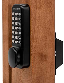 Gatemaster SUPERLATCH Digital SLDS Combination Gate Lock, Black