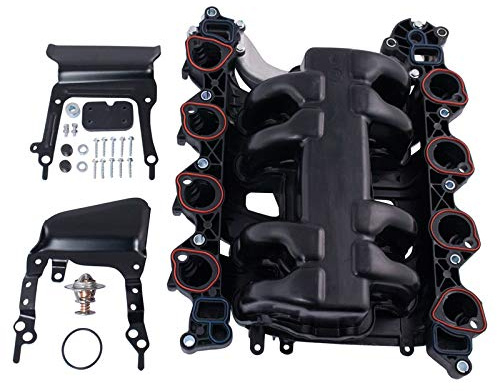 Intake Manifold w/Gasket Thermostat O-Rings for Ford Lincoln Mercury 4.6L