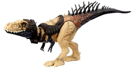 Jurassic World Dinosaur Toy, Bistahieversor Gigantic Trackers Large Species Action Figure with Attack Motion and Tracking Gear, Digital Play, HLP27