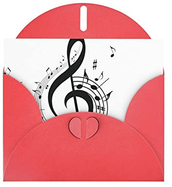 ZIMBRO Musik-Symbol Dankeskarten, Geburtstagskarten, Valentinstagskarten, Gedenkkarten und Party-Einladungen.