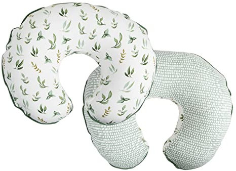 Chicco Stillhilfe für Neugeborene, ergonomische Form mit Polsterung, die den Komfort der Mutter und des Babys während der Stillzeit, aus organischer Baumwolle, maschinenwaschbar
