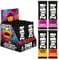 Zombie Fruit Bars, Variety Box (24 Bars, 4 Flavours), 100% Dried Fruit, Healthy Snacks for Adults, Kids, Low Calorie, Gluten Free, Vegan, Halal, Bulk, Real Fruit, No Added Sugar, Natural, Roll Ups