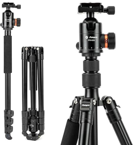 Fotopro 200CM/79inch Kamera stativ, 2 in 1 Aluminium Reisen stativ und 360 ° Kopf Bein, Abnehmbares Einbeinstativ für DSLR, maximale Belastung 8KG/17.63lbs