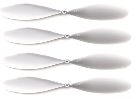 4PCS RC Fixed Wing Drone 6-10Inch Propeller 2-blade Paddle Shaft Hole 1.5mm Props compatible with Elastic Rubber Band Powered Aircraft Model (Color : 4pcs 9.5inch)