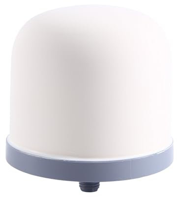 Lucaser 1 Uds Filtro de CeráMica Purificador de Agua Mineral Magnetizado Filtro de Agua Filtros de Agua de Hemisferio CeráMico para el Hogar