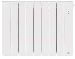Radiateur chaleur douce BILBAO 4 2000W horizontal blanc brillant - THERMOR - 493826