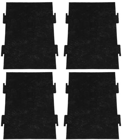 SG Store 4 Filtros de Carbón Activado para Horno Microondas Compatible con Kitchen Aid KMLS311HBL Compatible con Whirlpool sobre La Estufa W11282981