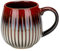 Yuedefly 500ml Large Coffee Mug with Handle,Ceramic Coffee Mugs Tea Cup,Stoneware Mug,Porcelain Coffee Mug,Cappuccino Cups for Office and Home(Red)