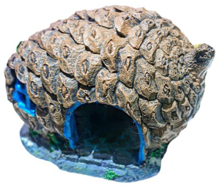 Toyvian Fischversteck Aus Einzigartige Tannenzapfen-höhle Für Garnelen Und Fische Stilvolle Aquarium-Dekoration Sicher Und Pflegeleicht