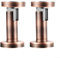 Soft Catch Magnetic Door Stops in a Sleek Stainless Steel Finish, 2 Pack Available (red Bronze)