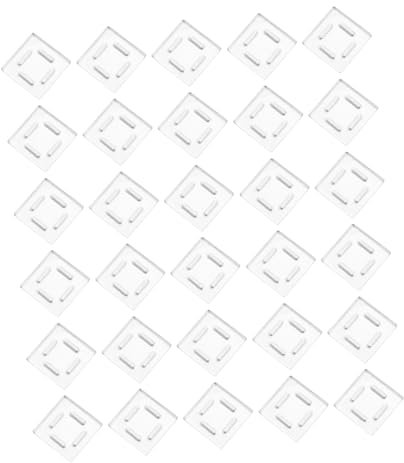 CALLARON 30 Stück Teiliges Praktischer Lidschatten und Lippenstift Aufbewahrungstrays Leere Make Up Behälter für Blush Diy Kosmetik Organizer Transparentes Design für Unterwegs