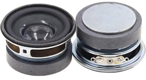 TQUXNGA 2PCS 45mm 4Ω 3W Bass Altoparlanti Multimedia Altoparlanti Per Progetti Sonori E Home Theater Setups Altoparlanti