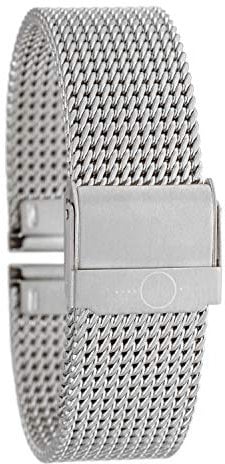 Eichmüller BandOh Edelstahl Milanaise Uhrenarmband PVD vergoldet, 22mm